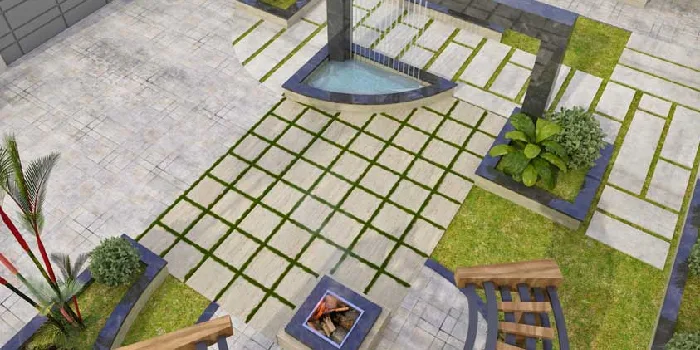 مسیر سازی محوطه سازی